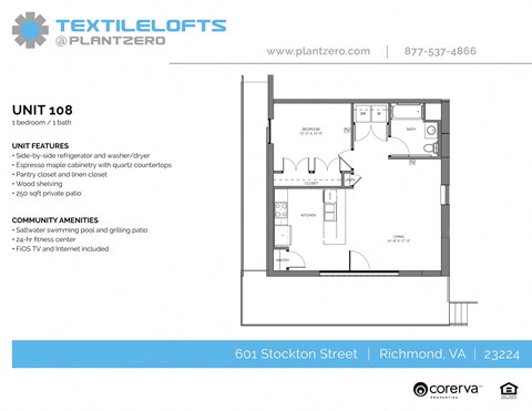 601 Stockton St 1-2 Beds Apartment, Affordable for Rent - Photo Gallery 19